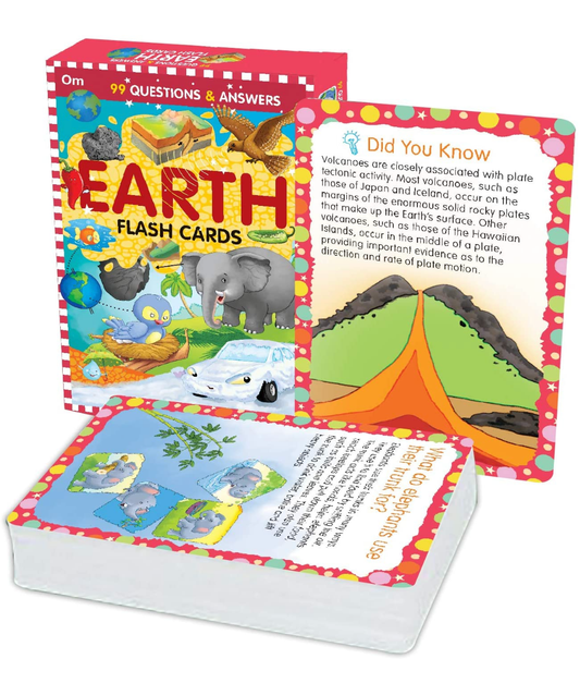 99 QUESTIONS AND ANSWERS EARTH FLASH CARDS